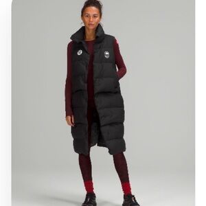 lululemon athletica Black Puffer Vest